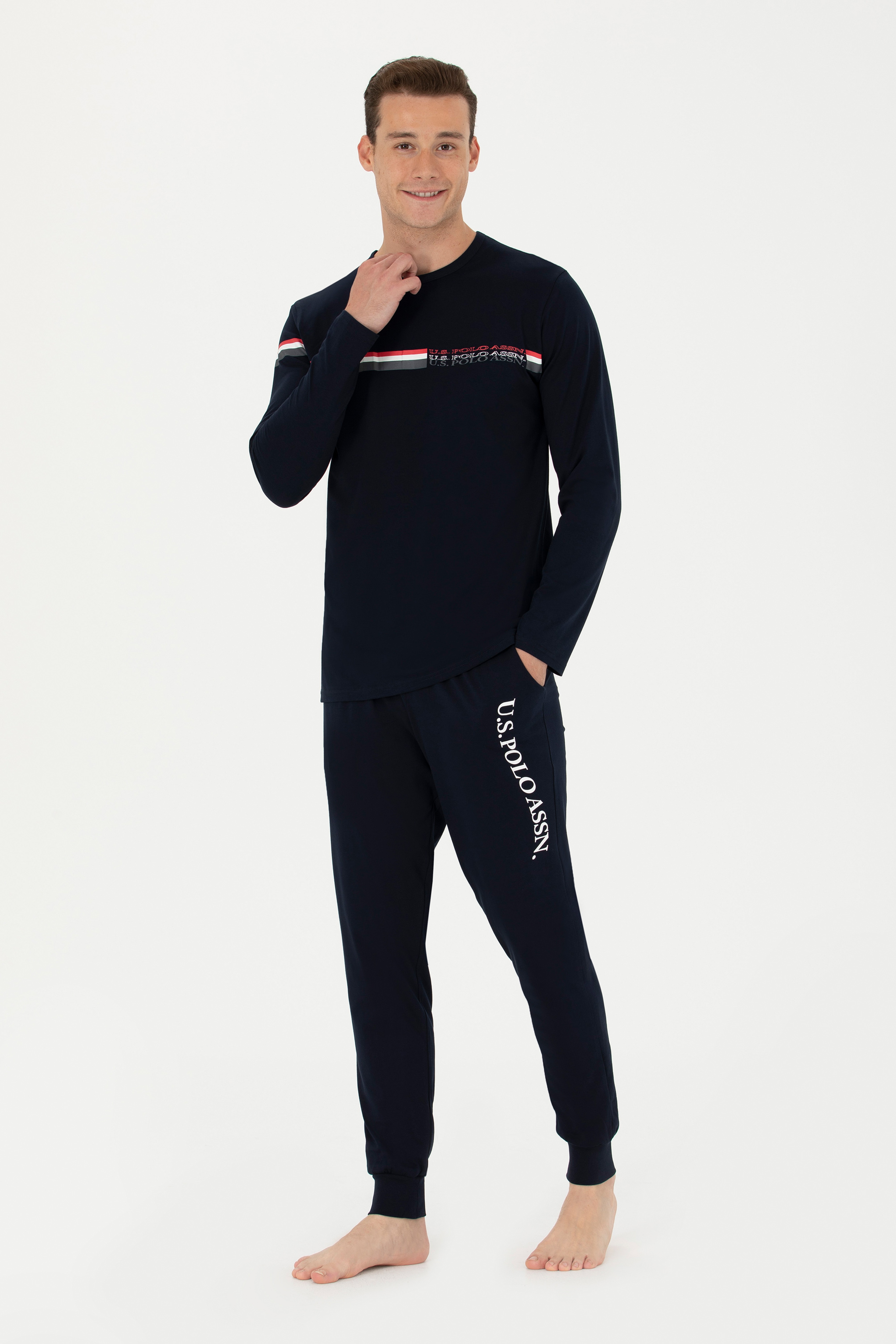 Erkek Lacivert Pijama Takımı - Image 3