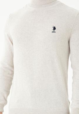 Erkek Taş Melanj Basic Kazak - 50268935095