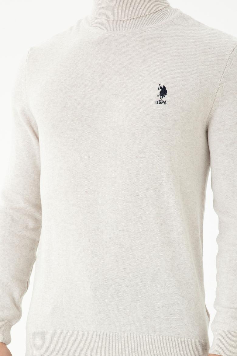 Erkek Taş Melanj Basic Kazak - 50268935095