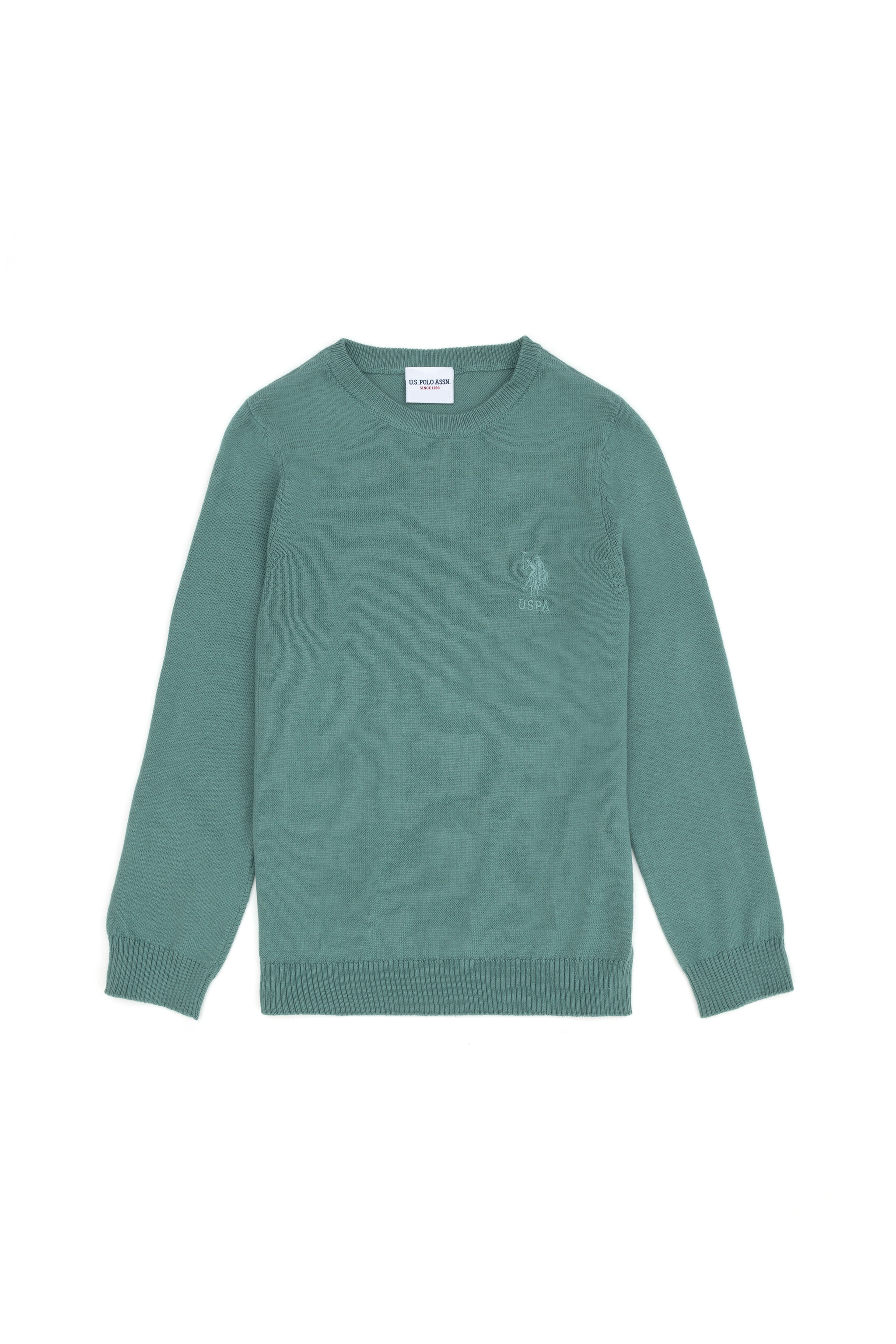 Erkek Çocuk Mint Basic Kazak - Image 1