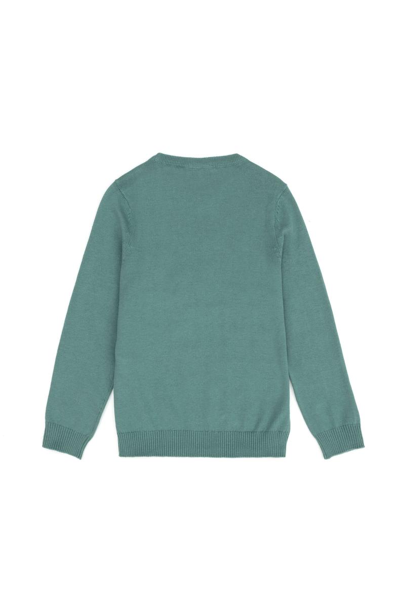 Erkek Çocuk Mint Basic Kazak
