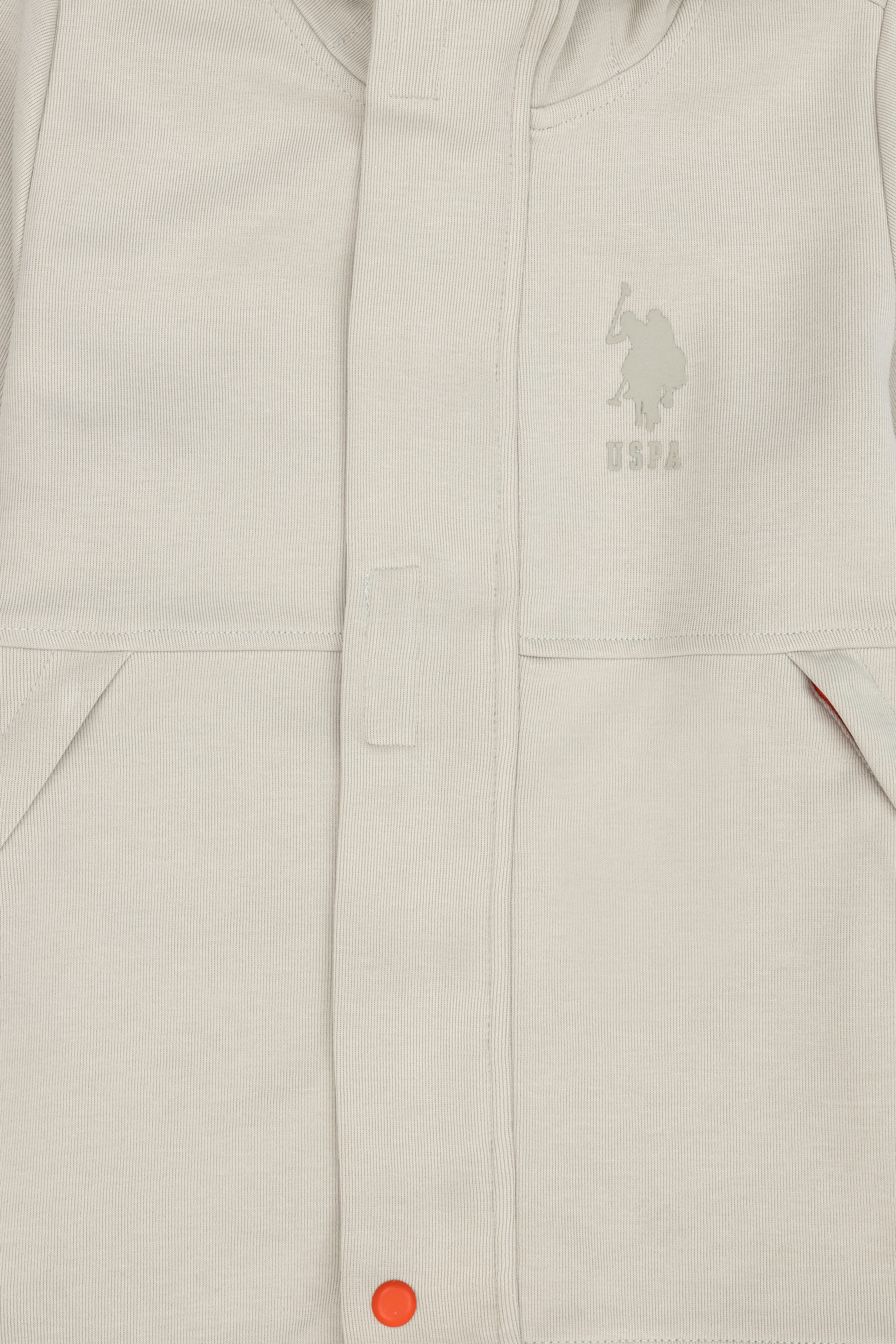 Erkek Çocuk Bej Kapüşonlu Sweatshirt