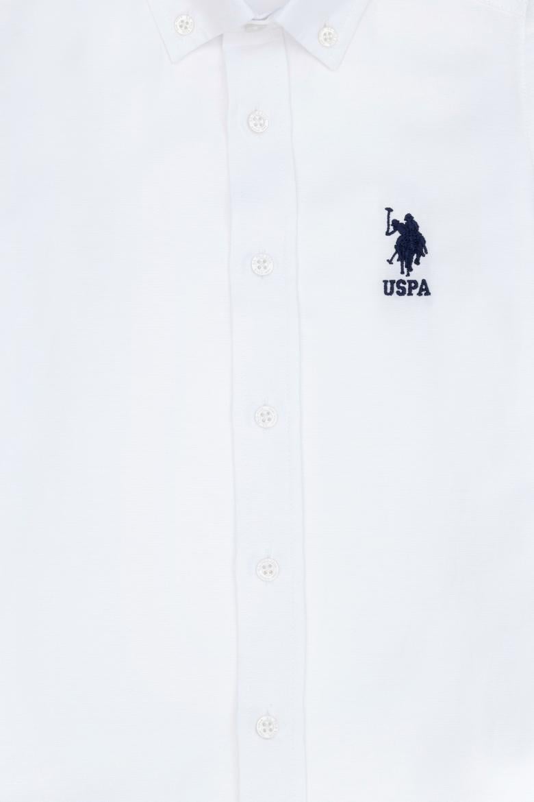 Erkek Çocuk Beyaz Uzun Kollu Basic Gömlek - 50271302008