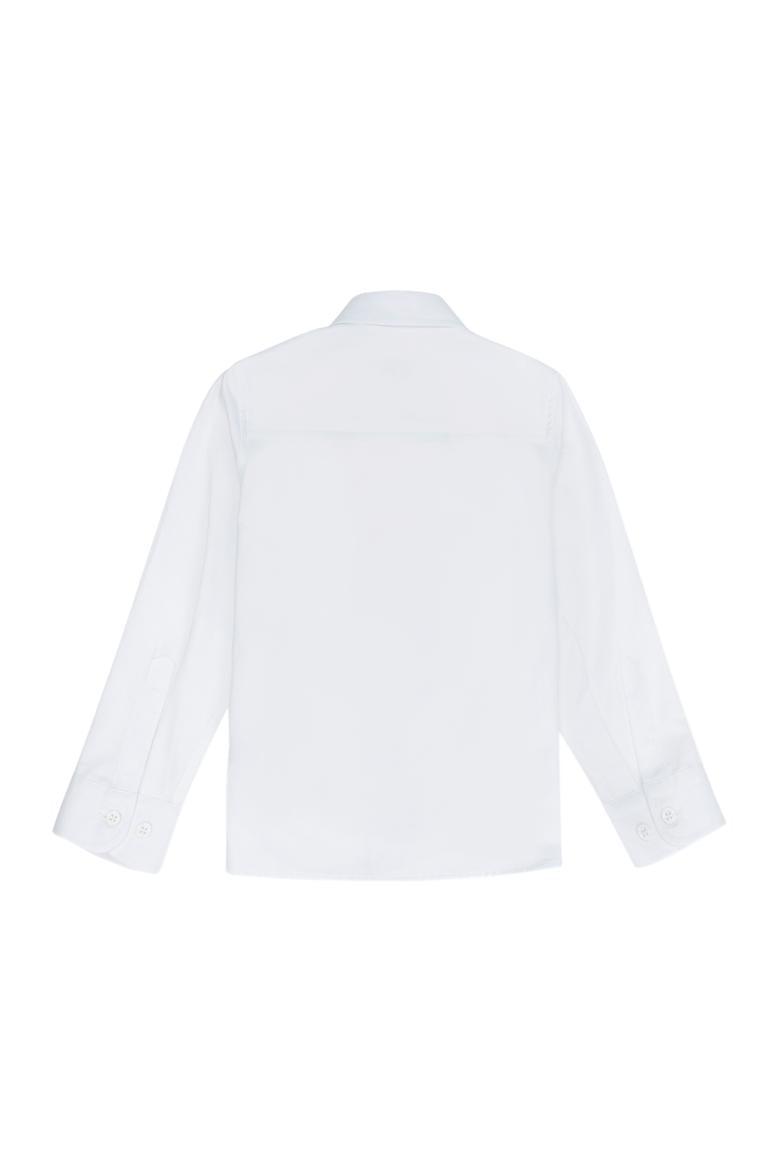 Erkek Çocuk Beyaz Uzun Kollu Basic Gömlek - 50271302008