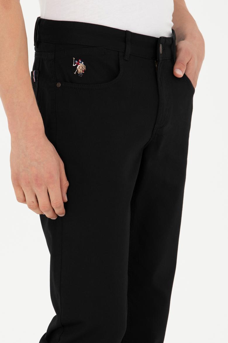 Erkek Siyah Kanvas Pantolon - 50275982021