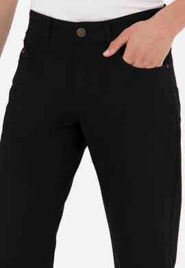 Erkek Siyah Kanvas Pantolon - 50275982021