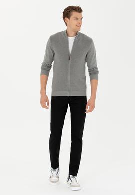 Erkek Siyah Kanvas Pantolon - 50275982021