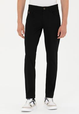 Erkek Siyah Kanvas Pantolon - 50275982021