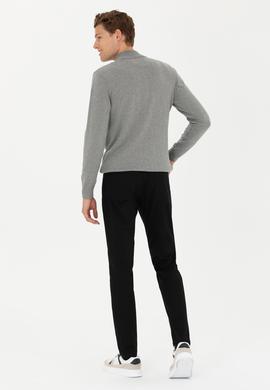 Erkek Siyah Kanvas Pantolon - 50275982021