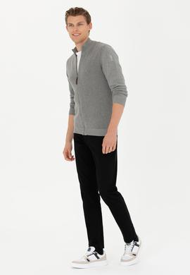 Erkek Siyah Kanvas Pantolon - 50275982021