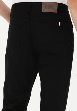 Erkek Siyah Kanvas Pantolon - 50275982021