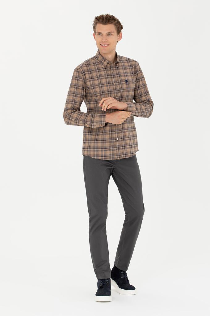 Erkek Antrasit Kanvas Pantolon