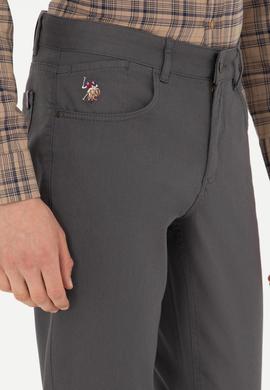 Erkek Antrasit Kanvas Pantolon - 50275982041
