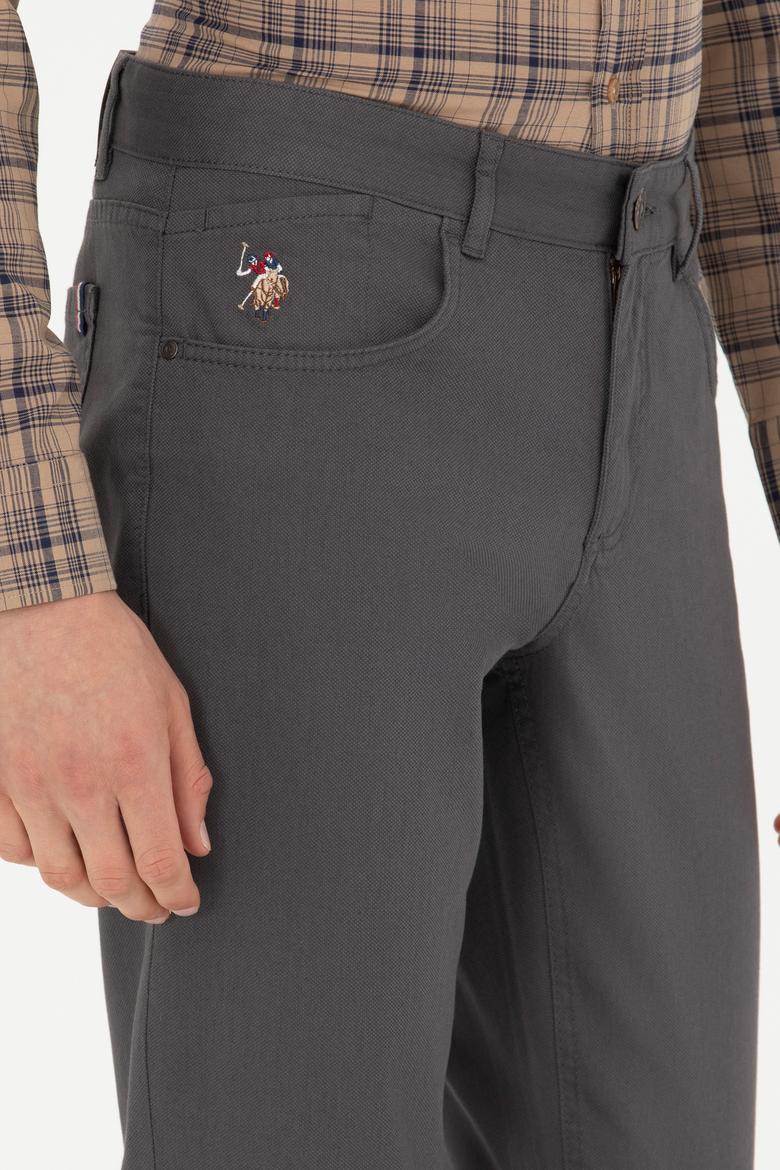 Erkek Antrasit Kanvas Pantolon - 50275982041