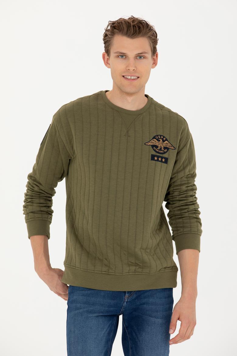 Erkek Haki Sweatshirt - 50270819048
