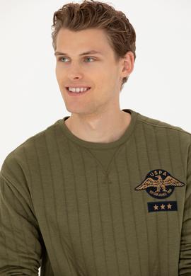 Erkek Haki Sweatshirt - 50270819048