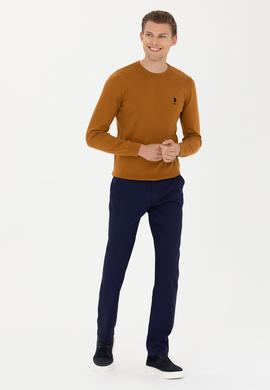 Erkek Lacivert Kanvas / Chino Pantolon - 50266089004