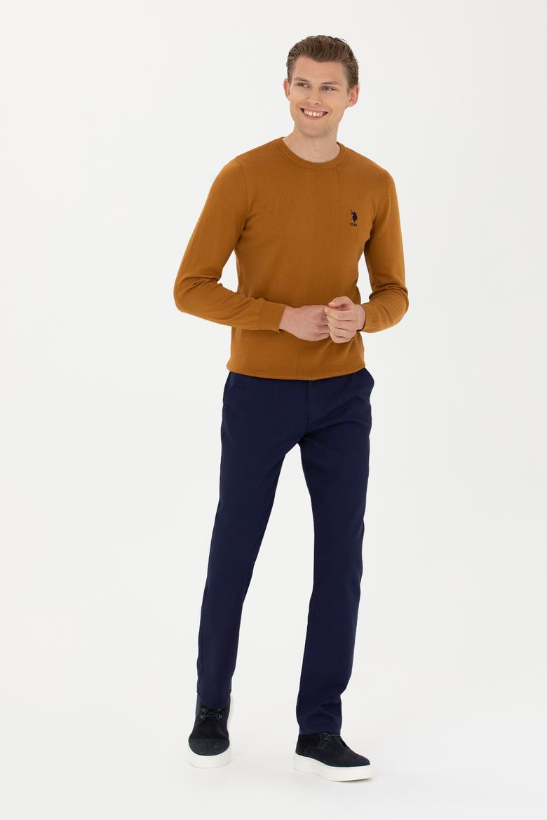 Erkek Lacivert Kanvas / Chino Pantolon - 50266089004