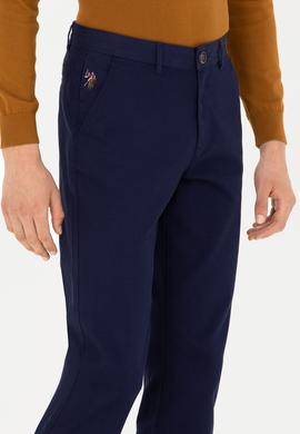 Erkek Lacivert Kanvas / Chino Pantolon - 50266089004