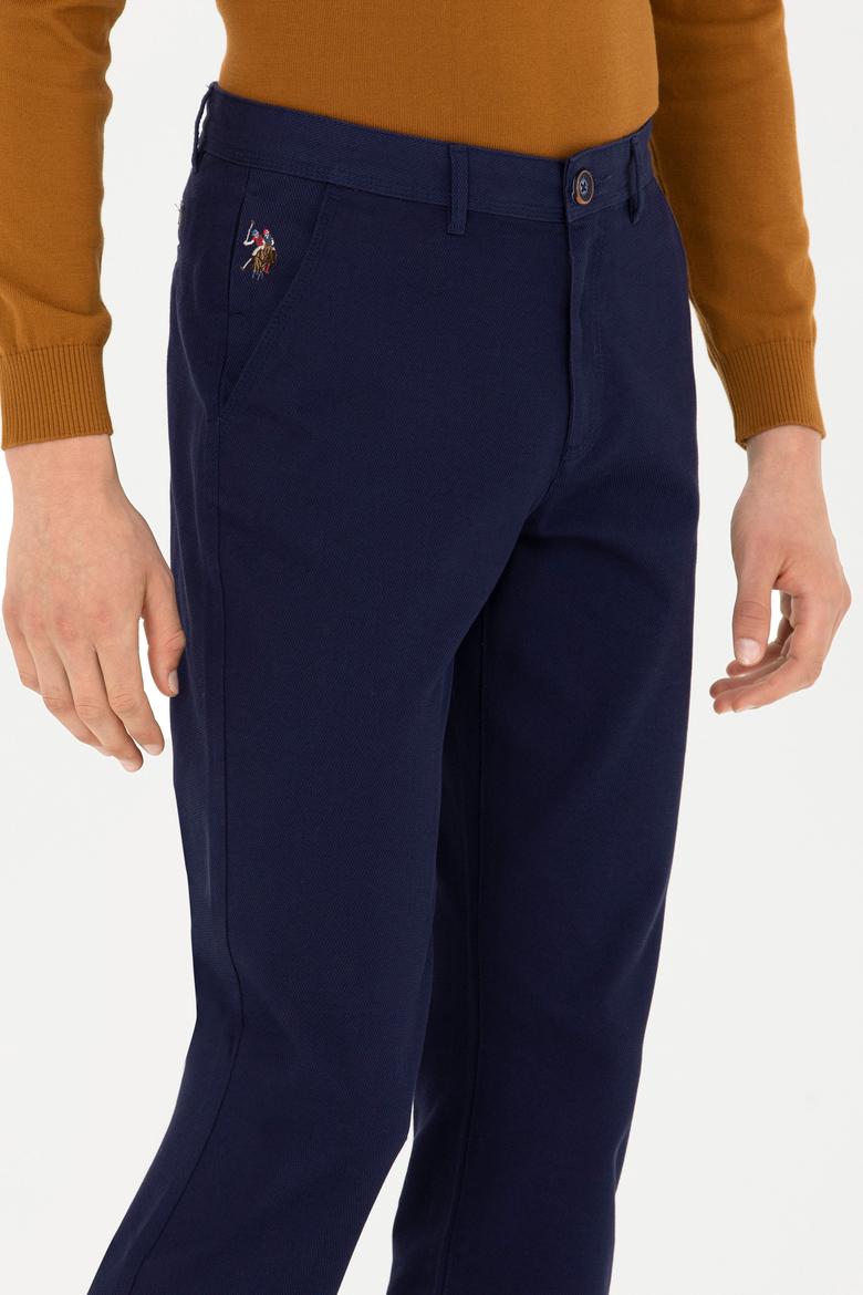 Erkek Lacivert Kanvas / Chino Pantolon - 50266089004