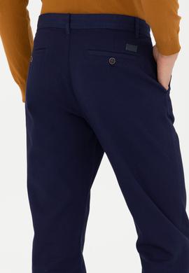 Erkek Lacivert Kanvas / Chino Pantolon - 50266089004