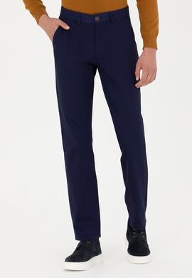 Erkek Lacivert Kanvas / Chino Pantolon - 50266089004