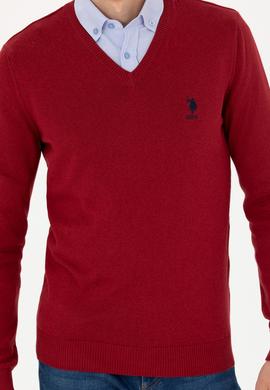 Erkek Bordo Kazak - 50277106015