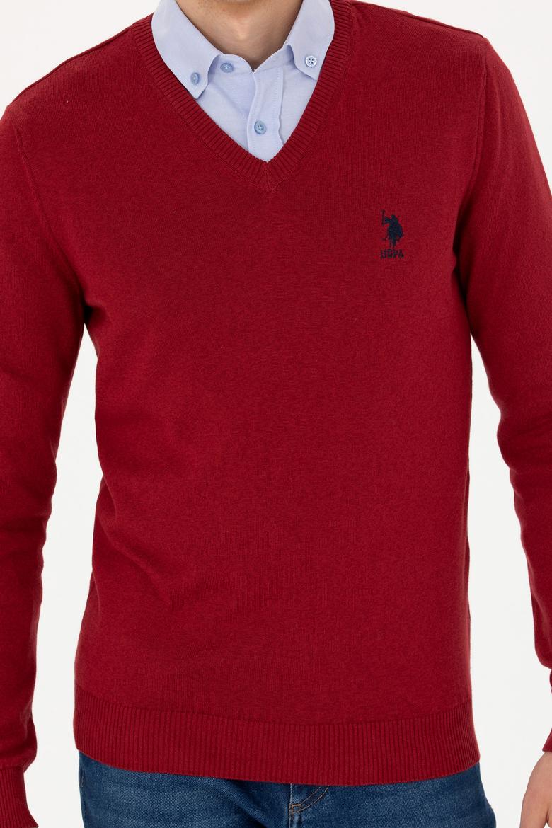 Erkek Bordo Kazak - 50277106015