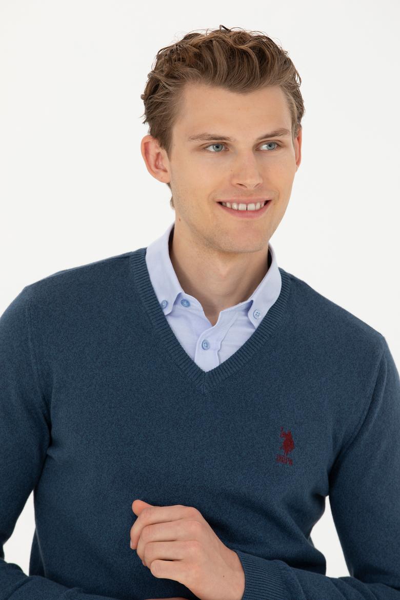 Erkek Lacivert Kazak - 50277106006