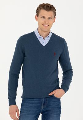 Erkek Lacivert Kazak - 50277106006