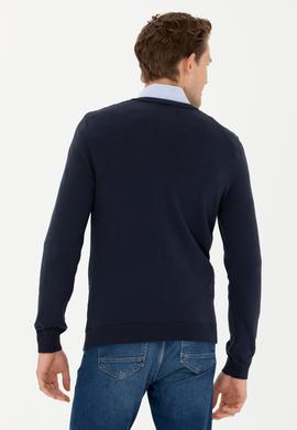 Erkek Lacivert Kazak - 50277090001