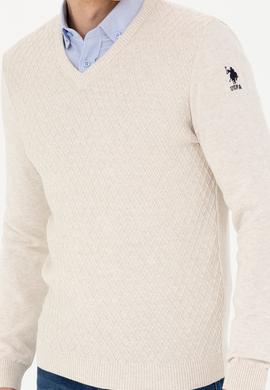 Erkek Taş Melanj Kazak - 50277090010