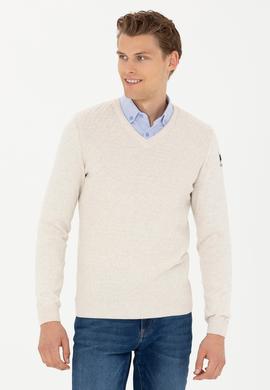 Erkek Taş Melanj Kazak - 50277090010