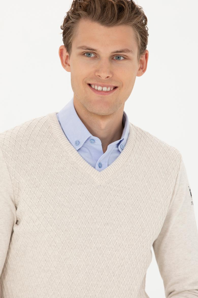 Erkek Taş Melanj Kazak - 50277090010