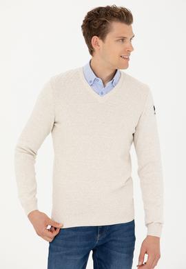 Erkek Taş Melanj Kazak - 50277090010