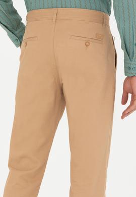 Erkek Camel Kanvas / Chino Pantolon - 50266089029