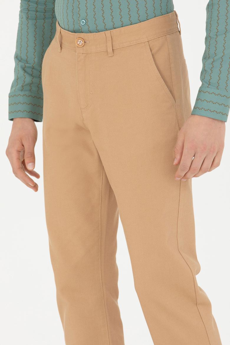 Erkek Camel Kanvas / Chino Pantolon - 50266089029
