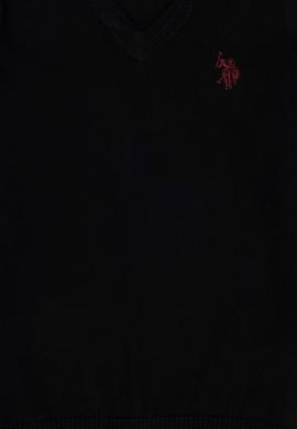 Erkek Çocuk Siyah Basic Kazak - 50275849014