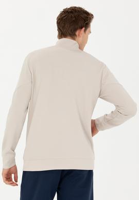 Erkek Bej Örme Hırka - 50277958011