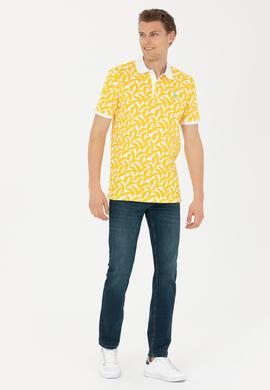 Erkek Sarı Tişört - 50263272054