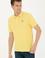Erkek Koyu Sarı Basic Polo Yaka Tişört