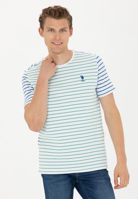 Erkek Mint Bisiklet Yaka Tişört - 50263240023