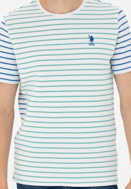 Erkek Mint Bisiklet Yaka Tişört - 50263240023