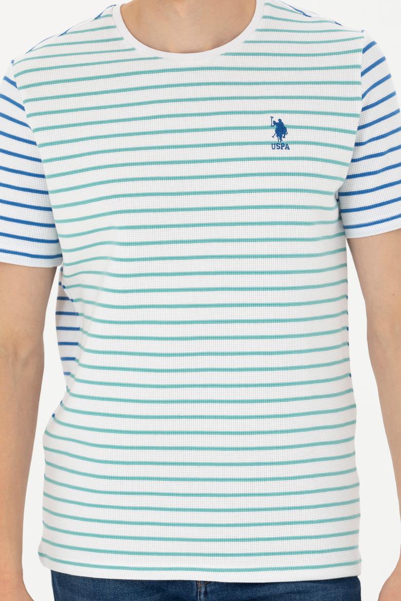 Erkek Mint Bisiklet Yaka Tişört - 50263240023