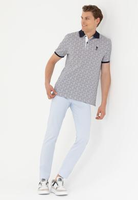 Erkek Lacivert Polo Yaka Tişört - 50263417056