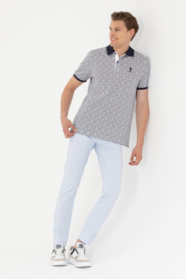 Erkek Lacivert Polo Yaka Tişört - 50263417056