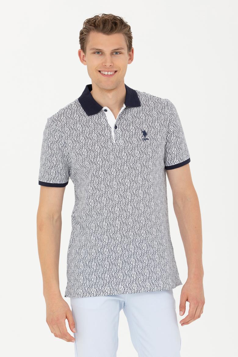 Erkek Lacivert Polo Yaka Tişört - 50263417056