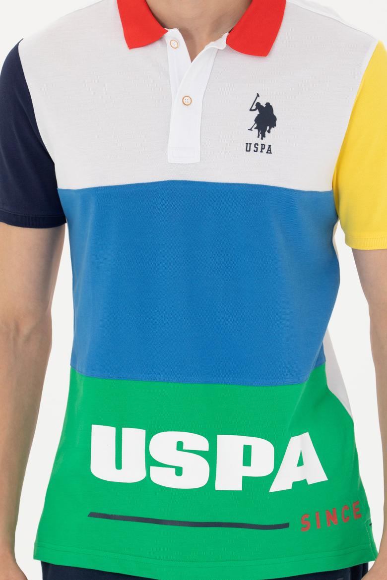 Erkek Beyaz Polo Yaka Tişört - 50263437006