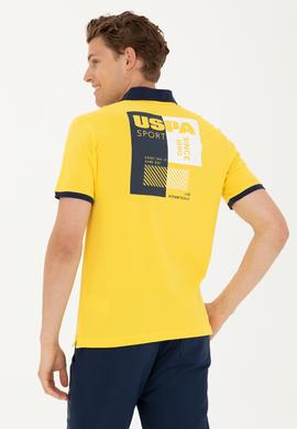 Erkek Koyu Sarı Polo Yaka Tişört - 50263444035