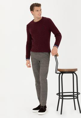 Erkek Slim Fit Haki Kanvas Pantolon - 50272269025